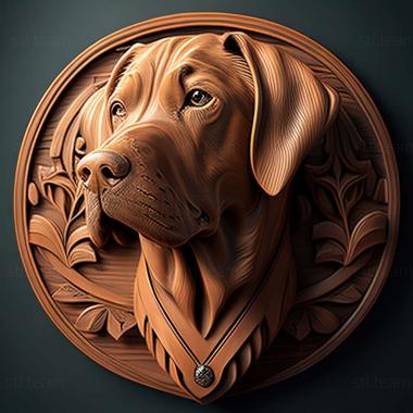 3D model dog (STL)